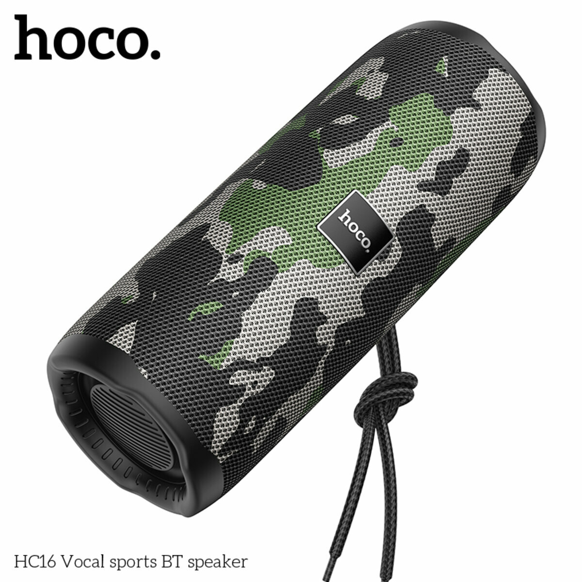 Портативна Акустика Hoco HC16 Vocal Sports BT Speaker камуфляж (HC-HC16-Camouflage) дивитися фото №2