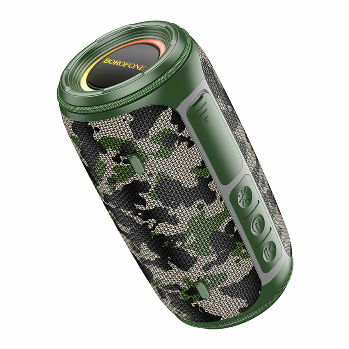 Портативна Акустика Borofone BR38 Free-Flowing Sports BT Speaker камуфляж (BF-BR38-Green) дивитися фото №1
