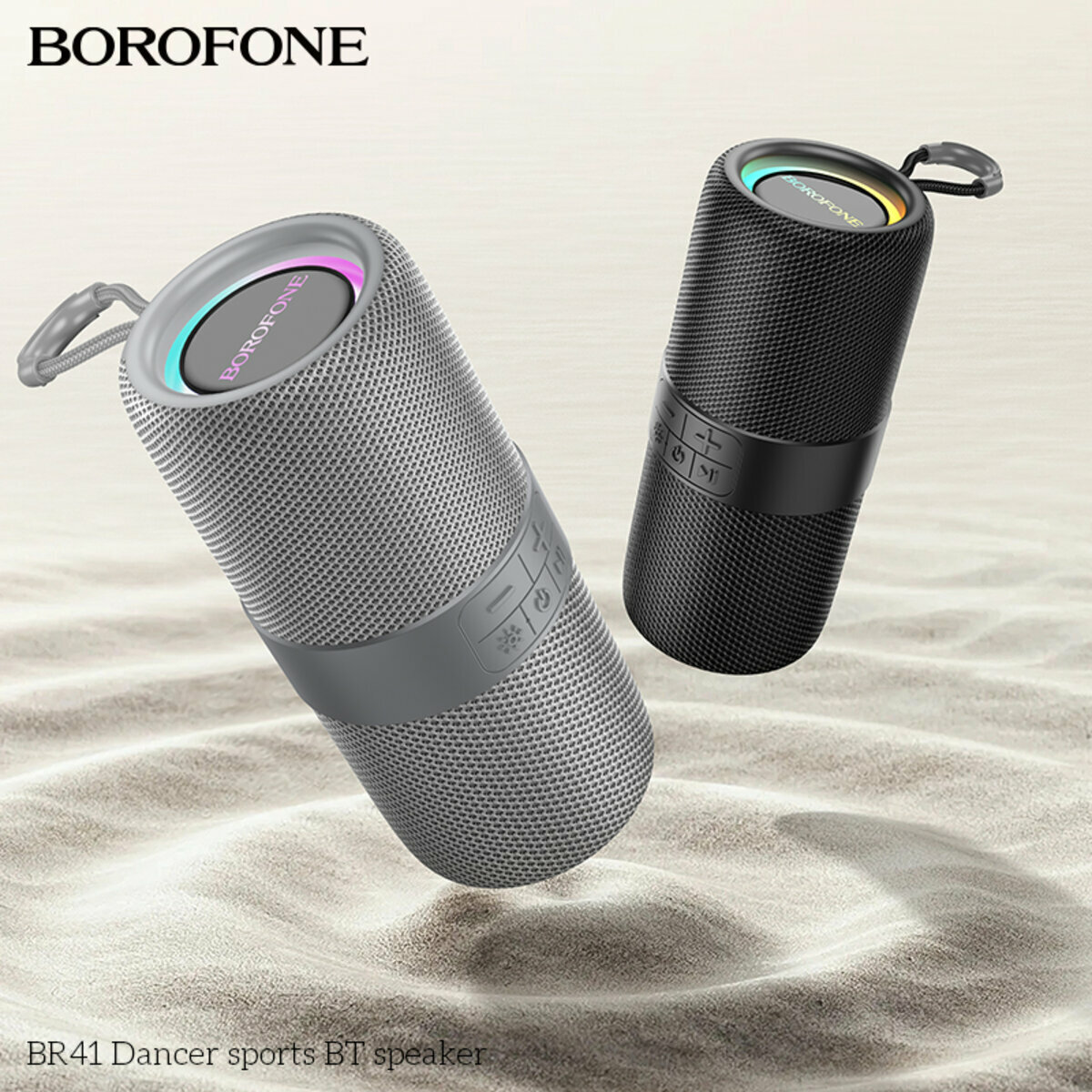 Портативна Акустика Borofone BR41 Dancer Sports BT Speaker синя (BF-BR41-Blue) дивитися фото №4