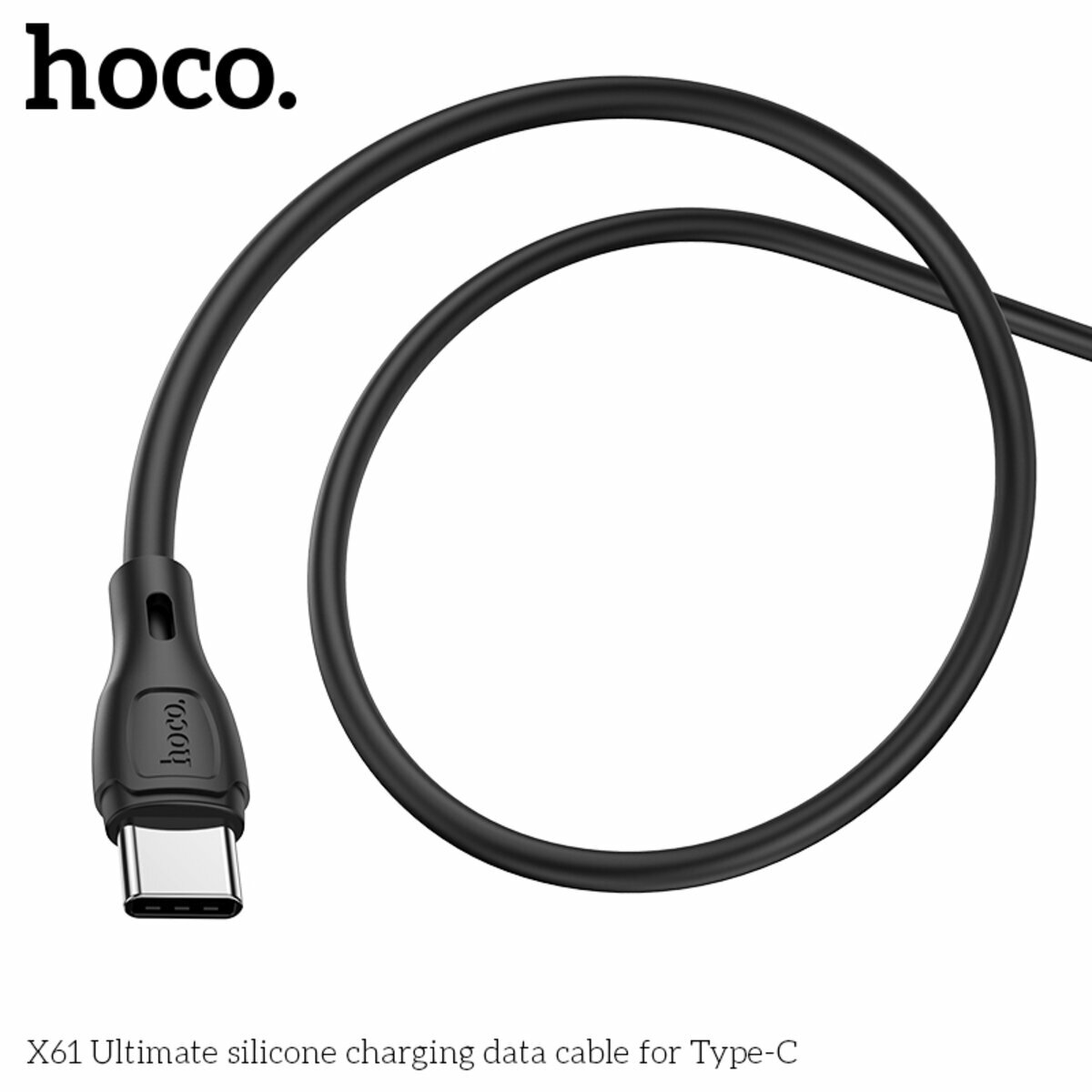 Кабель Hoco X61 Ultimate USB to Type-C 1м черный (HC-X61-UC-Black) смотреть фото №6