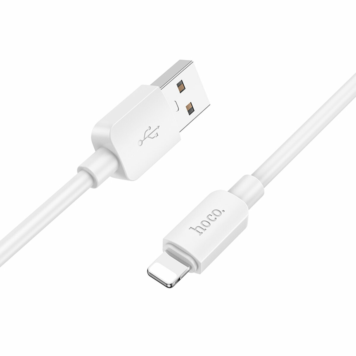 Кабель Hoco X96 Hyper USB to Lightning 1м білий (HC-X96-UL-White) дивитися фото №1