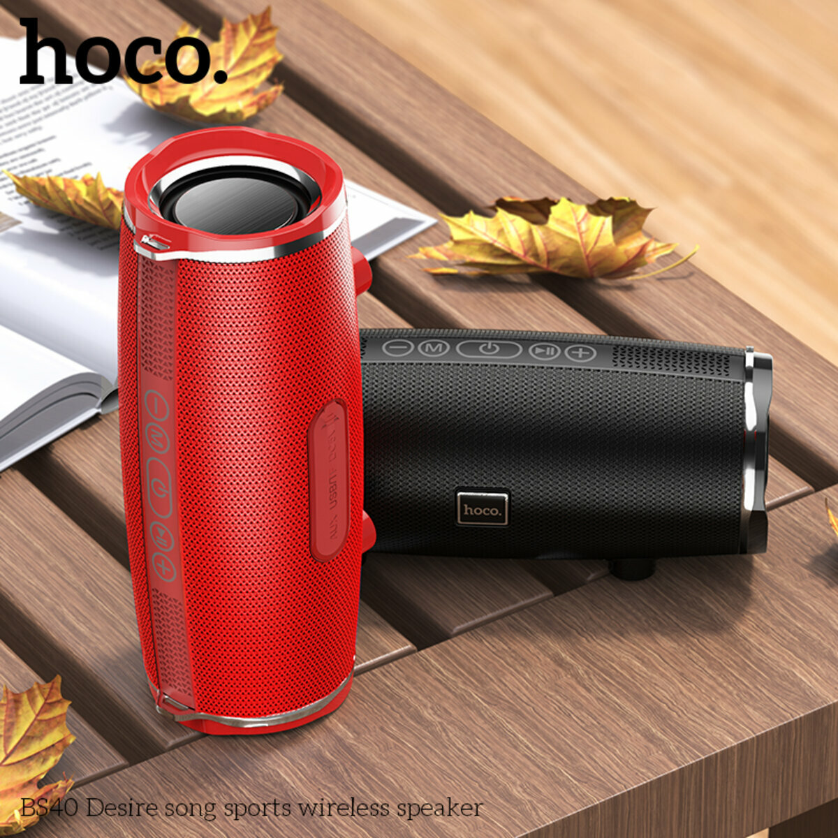 Портативна Акустика Hoco BS40 Desire Song Sports Wireless Speaker камуфляж (HC-BS40-Green) дивитися фото №3