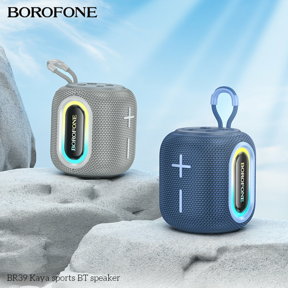 Портативна Акустика Borofone BR39 Kaya Sports BT Speaker червона (BF-BR39-Red) дивитися фото №3