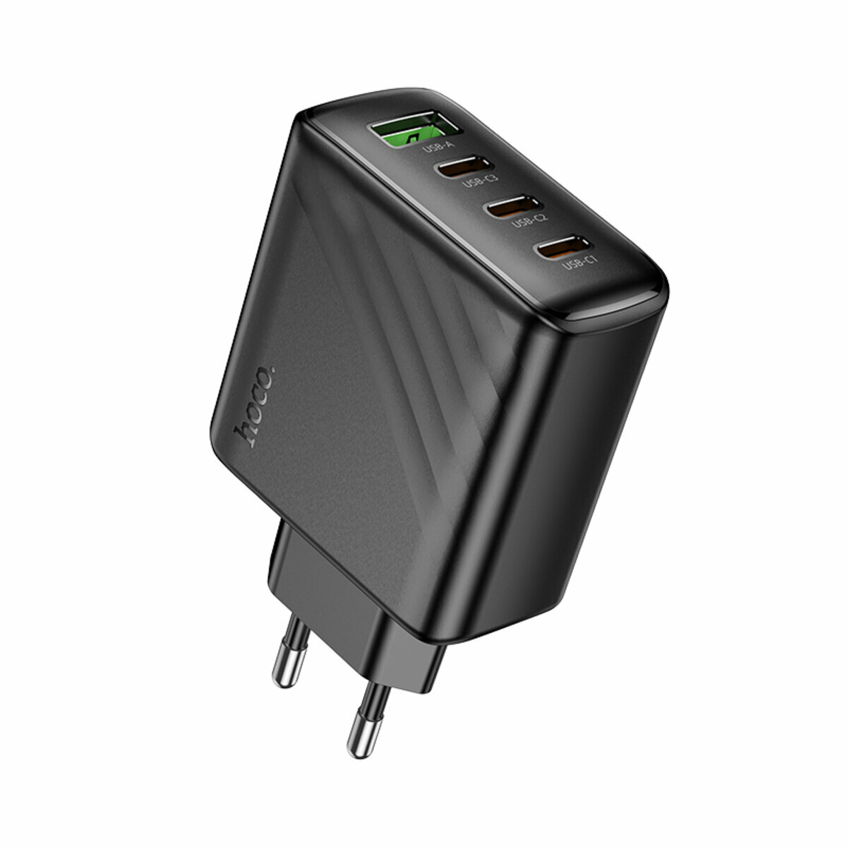Мережевий зарядний пристрій Hoco CS27A Supply PD67W(3C1A) чорний (HC-CS27A-Black) дивитися фото №1