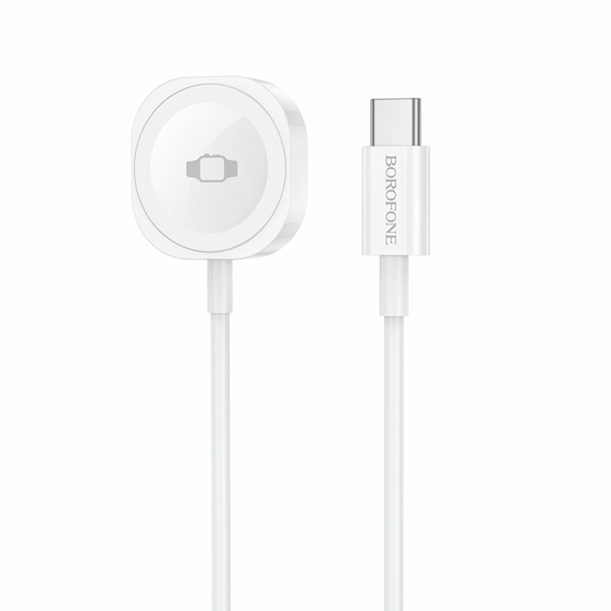 Бездротовий зарядний пристрій Borofone BQ35 для iWatch білий (BF-BQ35-White) дивитися фото №1