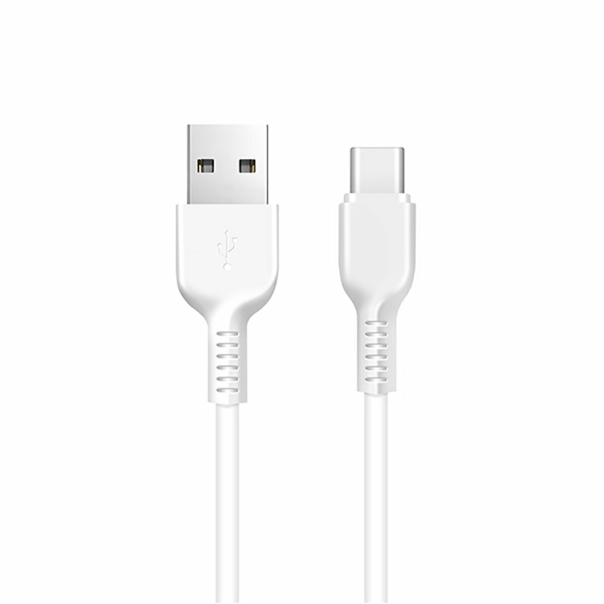 Кабель Hoco X13 Easy charged USB to Type-C 1м белый (HC-X13-UC-1m-White) смотреть фото №1