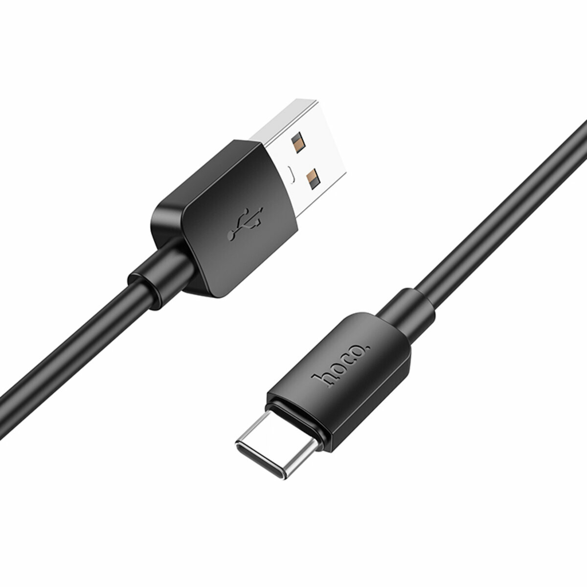 Кабель Hoco X96 Hyper USB to Type-C 27W 1м черный (HC-X96-UC-Black) смотреть фото №1