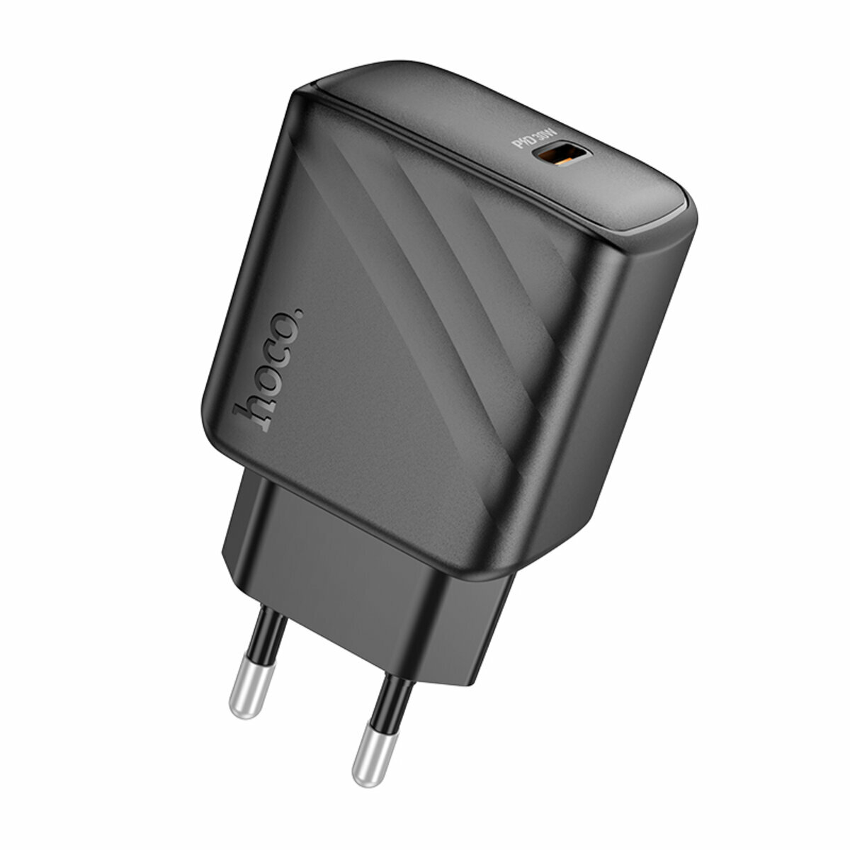 Мережевий зарядний пристрій Hoco CS22A Value PD30W чорний (HC-CS22A-Black) дивитися фото №1