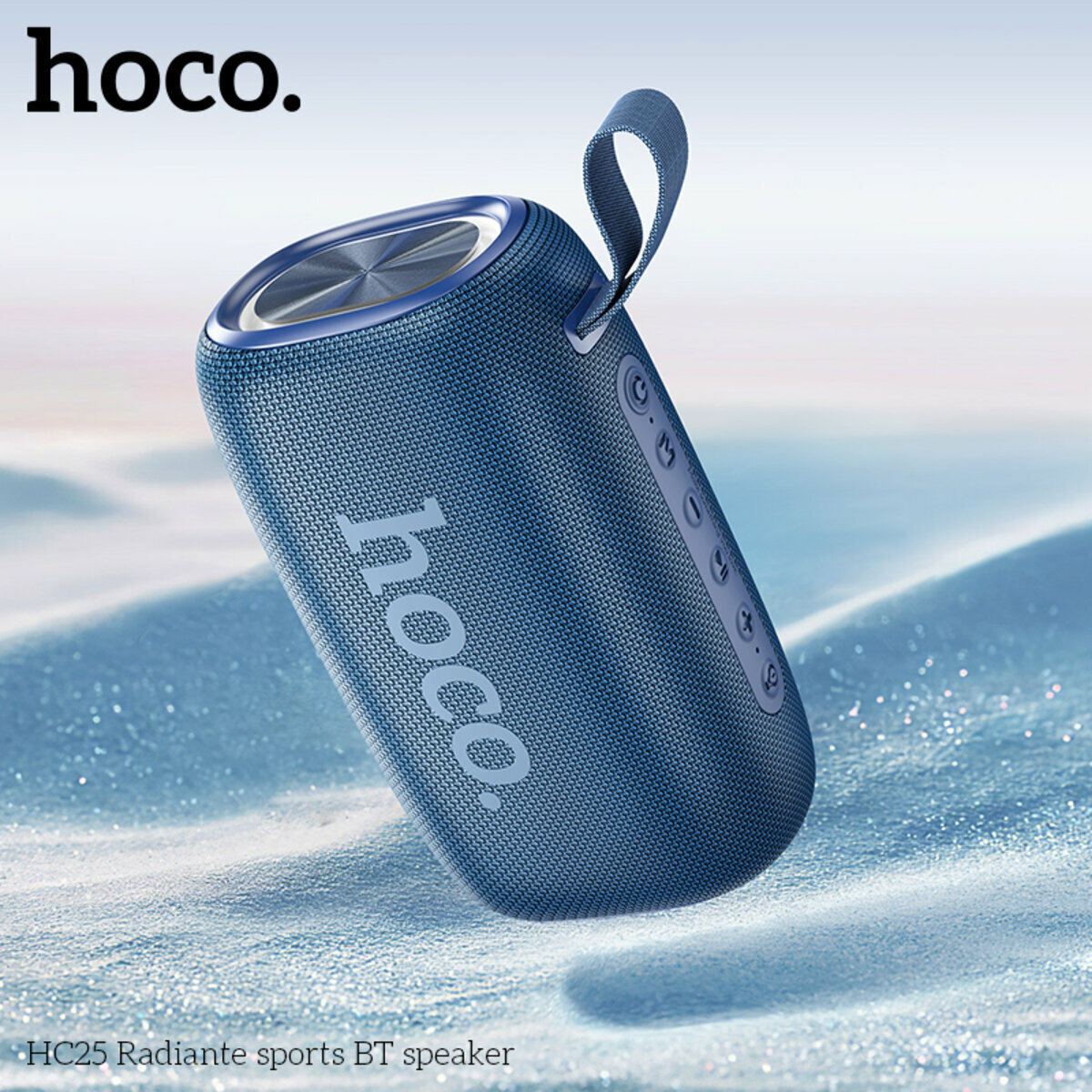 Портативна Акустика Hoco HC25 Radiante Sports BT Speaker чорна (HC-HC25-Black) дивитися фото №3