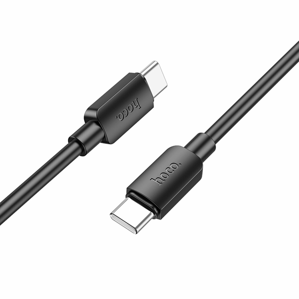 Кабель Hoco X96 Hyper Type-C to Type-C 60W 1м черный (HC-X96-CC-60W-Black) смотреть фото №1