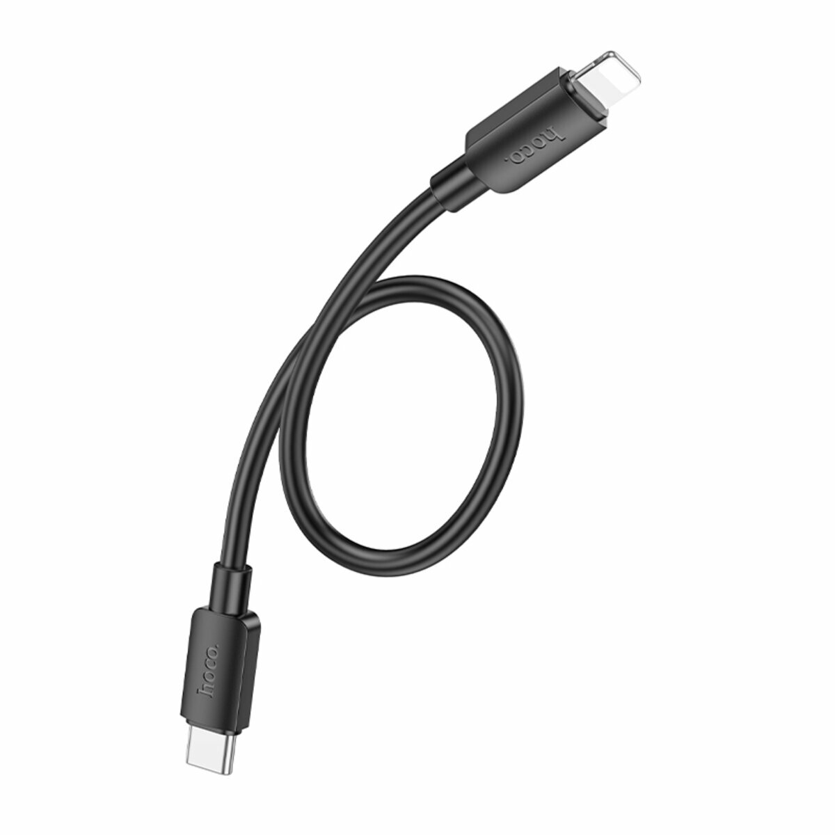 Кабель Hoco X96 Hyper Type-C to Lightning PD 0,25м черный (HC-X96-L-0.25m-Black) смотреть фото №1