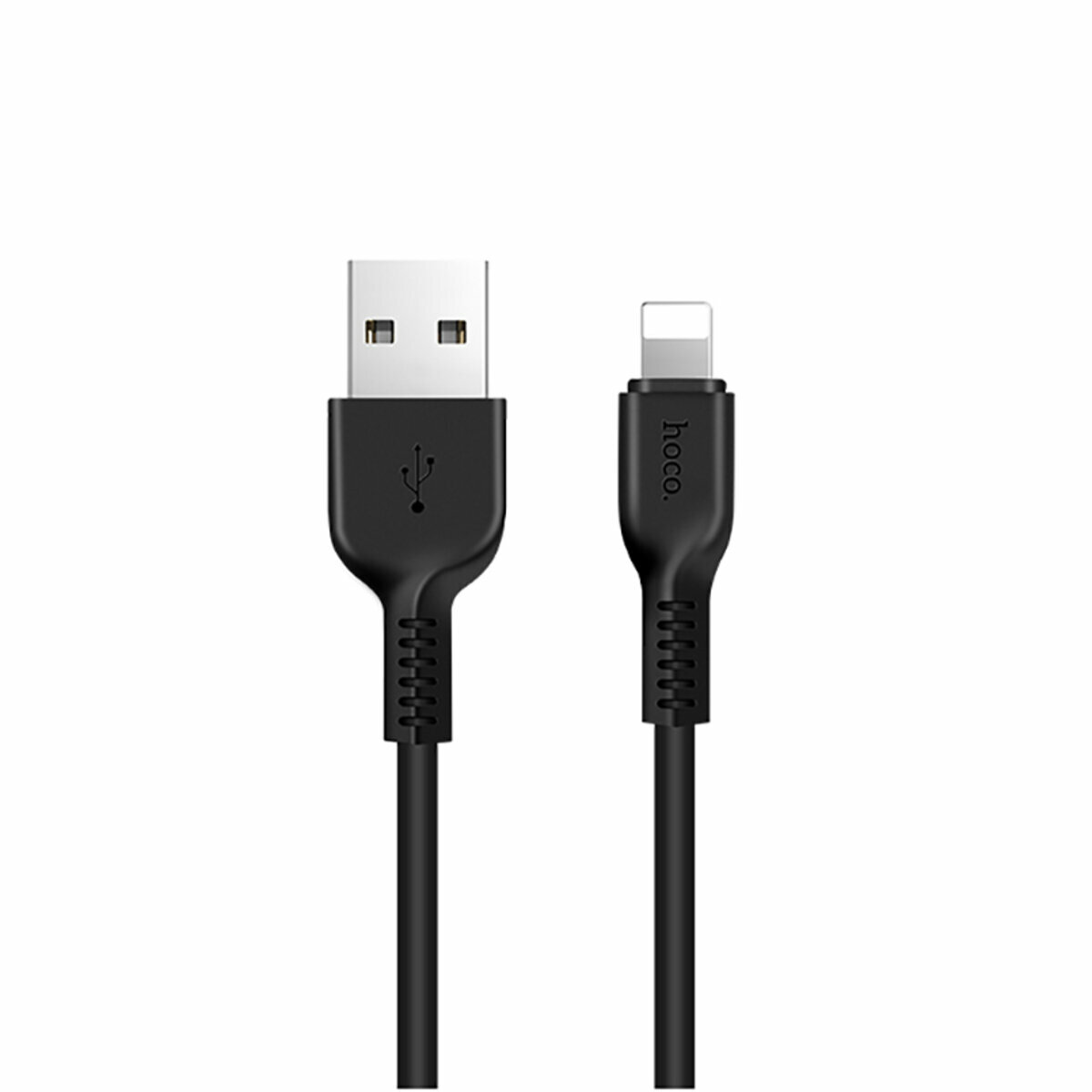 Кабель Hoco X13 Easy charged USB to Lightning 1м чорний (HC-X13-UL-1m-Black) дивитися фото №1