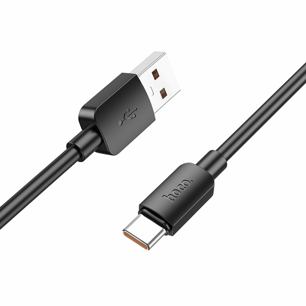 Кабель Hoco X96 Hyper USB to Type-C 100W 1м черный (HC-X96-UC-100W-Black) смотреть фото №1