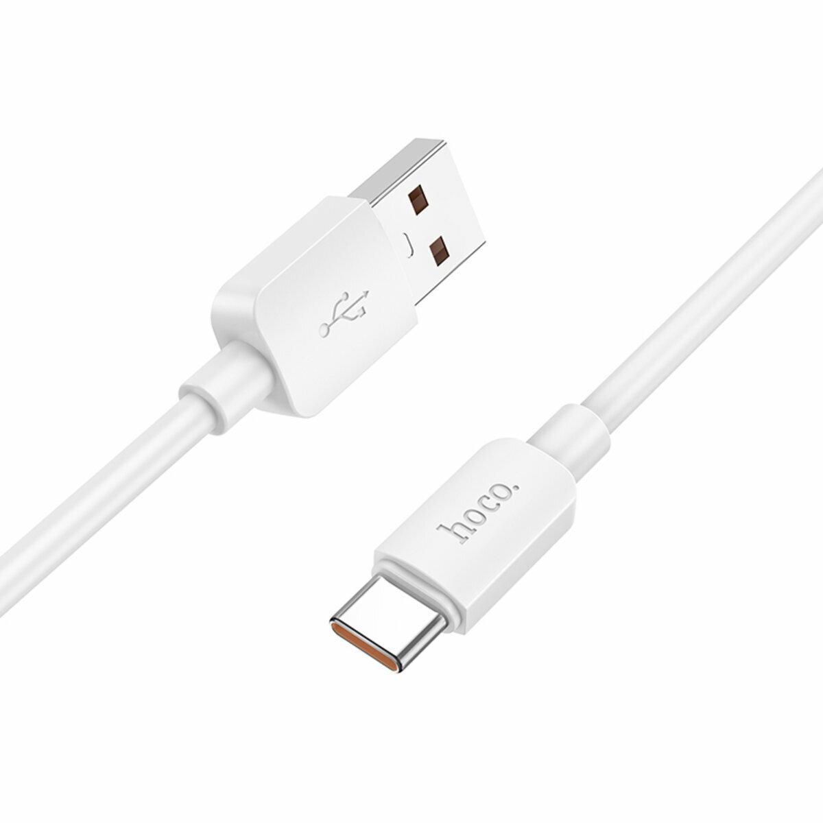 Кабель Hoco X96 Hyper USB to Type-C 100W 1м белый (HC-X96-UC-100W-White) смотреть фото №1