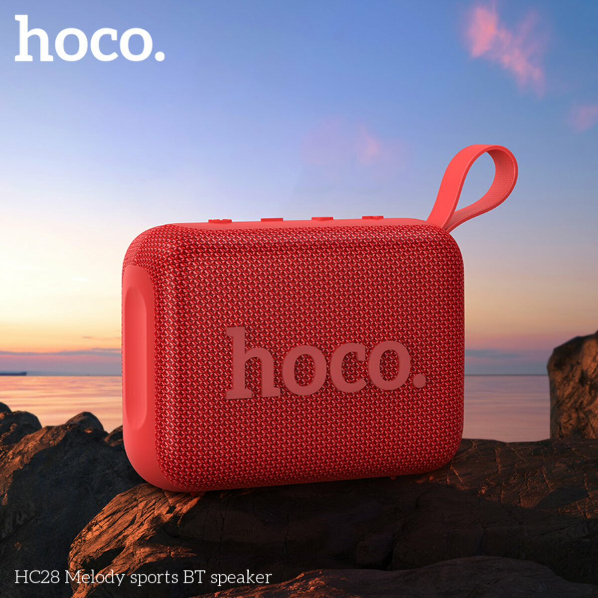 Портативна Акустика Hoco HC28 Melody Sports BT Speaker чорна (HC-HC28-Black) дивитися фото №4
