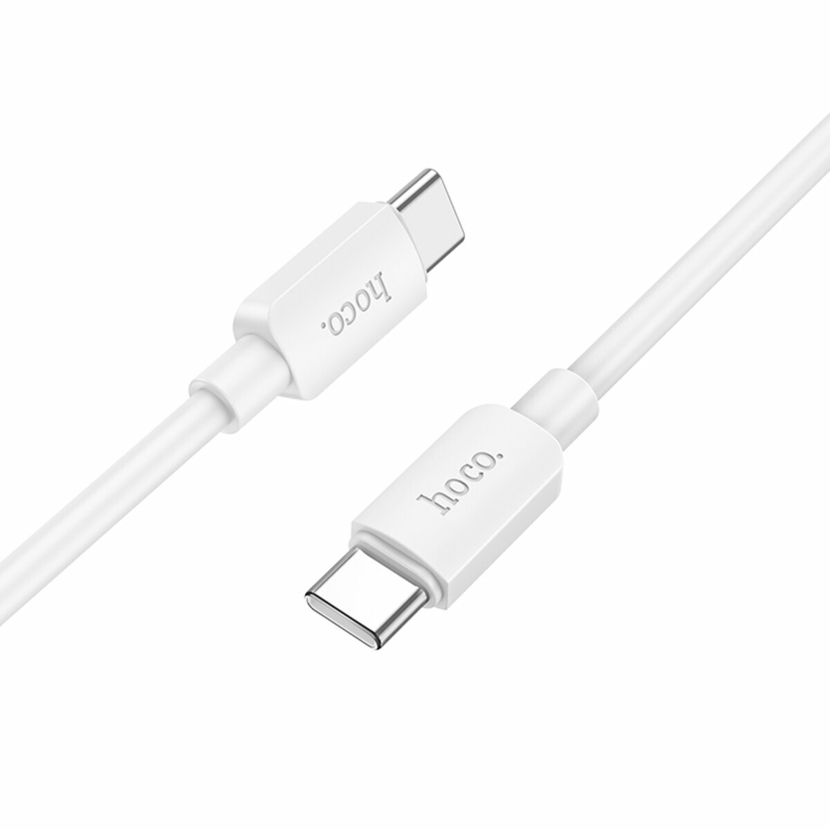 Кабель Hoco X96 Hyper Type-C to Type-C 60W 1м белый (HC-X96-CC-60W-White) смотреть фото №1