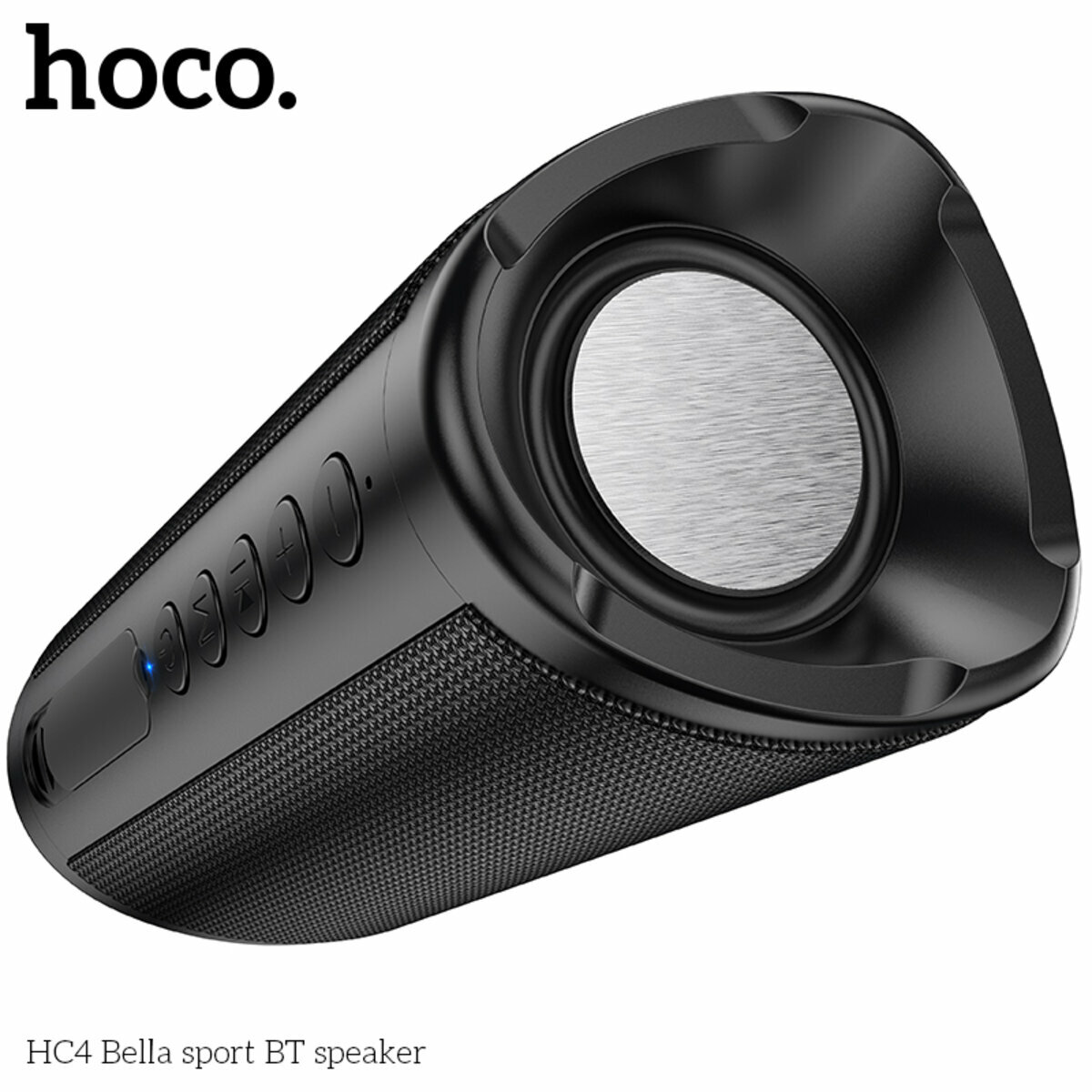Портативна Акустика Hoco HC4 Bella Sports BT Speaker чорна (HC-HC4-Black) дивитися фото №5