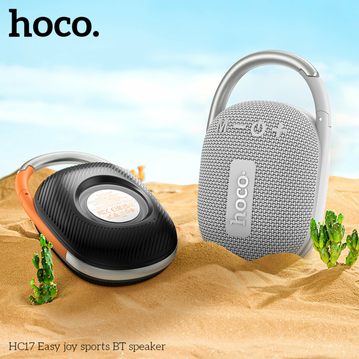 Портативна Акустика Hoco HC17 Easy Joy Sports BT Speaker чорна (HC-HC17-Black) дивитися фото №3