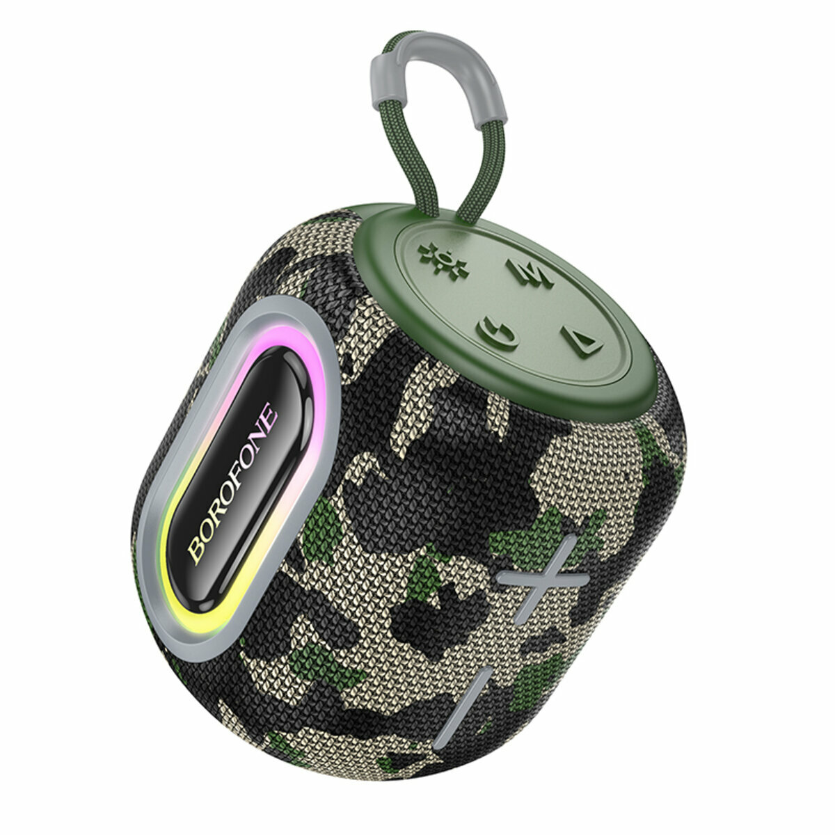 Портативна Акустика Borofone BR39 Kaya Sports BT Speaker камуфляж (BF-BR39-Green) дивитися фото №1
