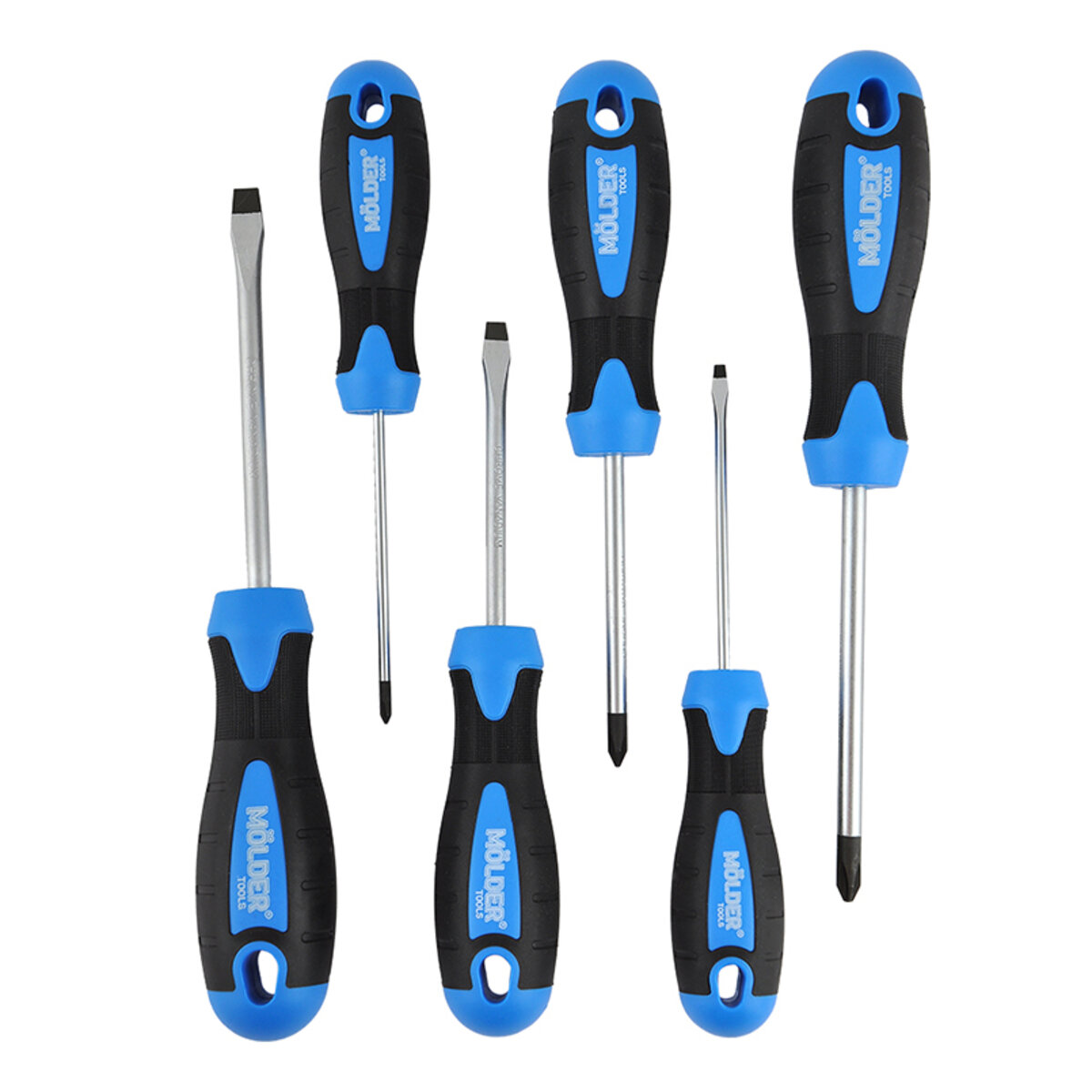 Набір викруток Molder MT32206 6шт (MT32206) дивитися фото №3