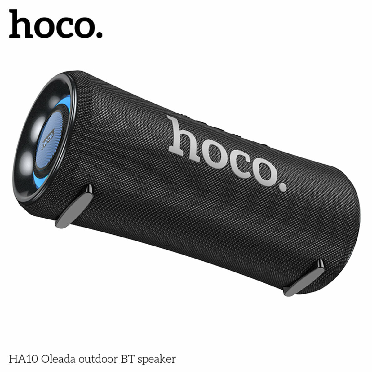 Портативна Акустика Hoco HA10 Oleada Outdoor BT Speaker чорна (HC-HA10-Black) дивитися фото №4