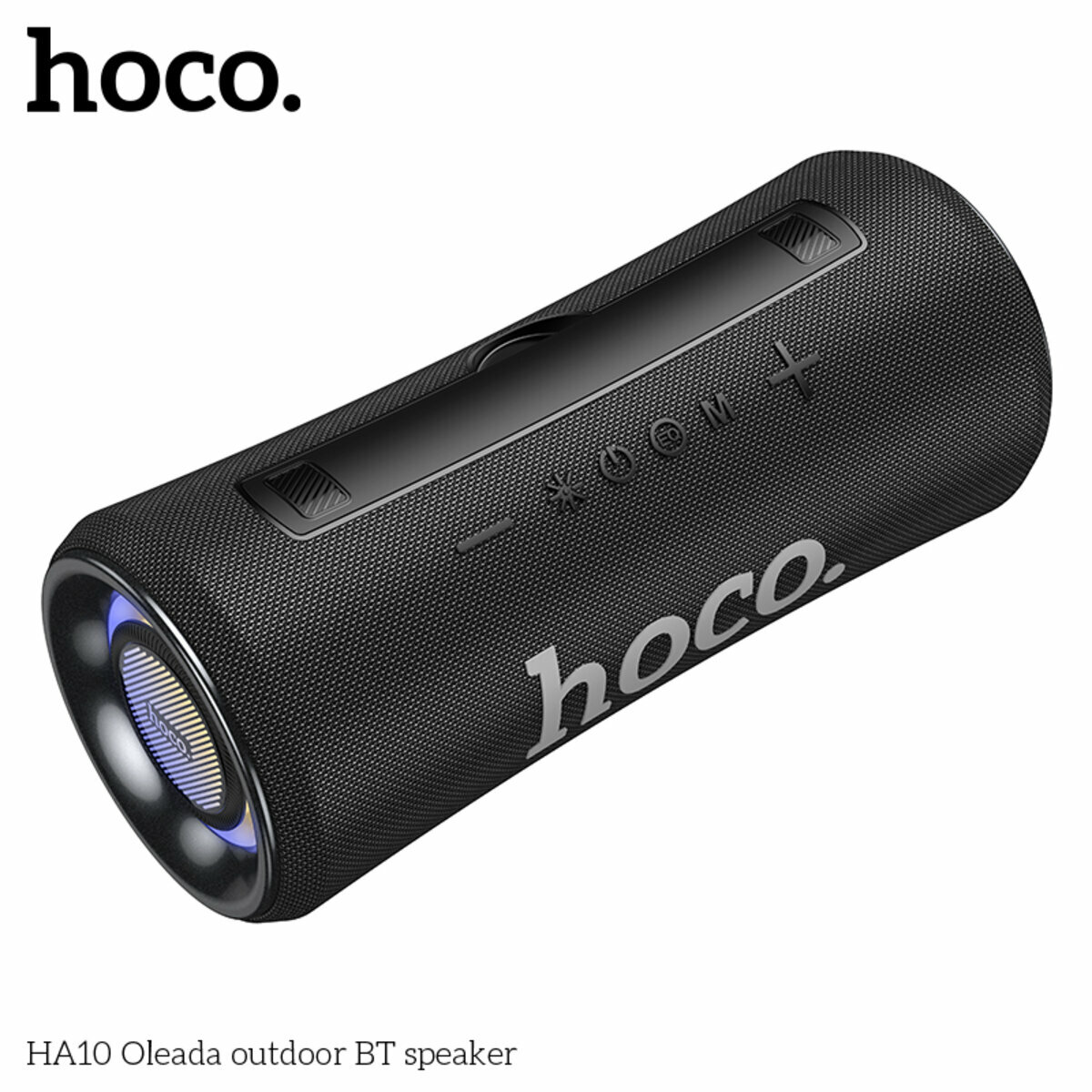 Портативна Акустика Hoco HA10 Oleada Outdoor BT Speaker чорна (HC-HA10-Black) дивитися фото №2