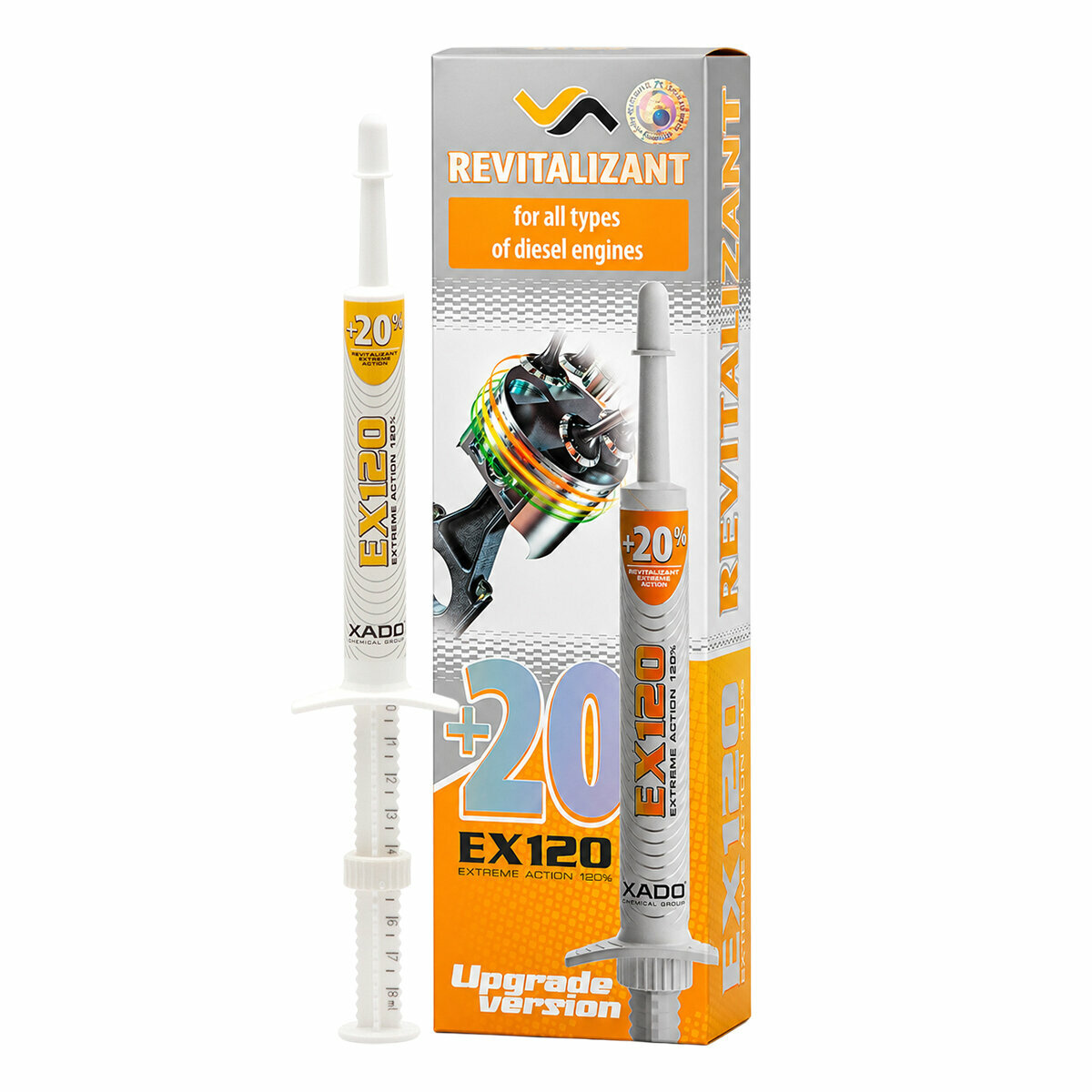 Ревитализатор Xado EX120 для дизельных двигателей 8мл (XA 12034_6) смотреть фото №1