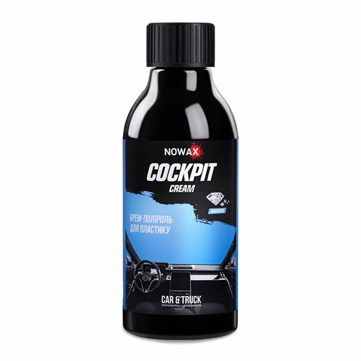 Крем-полироль для пластика Nowax Cockpit Cream Diamond, 280мл (NX86958) смотреть фото №1