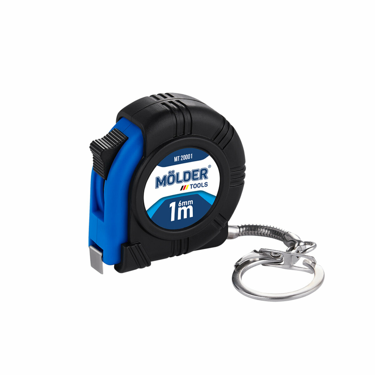 Рулетка Molder (брелок) вимірювальна 1м, 6мм (MT20001) дивитися фото №4