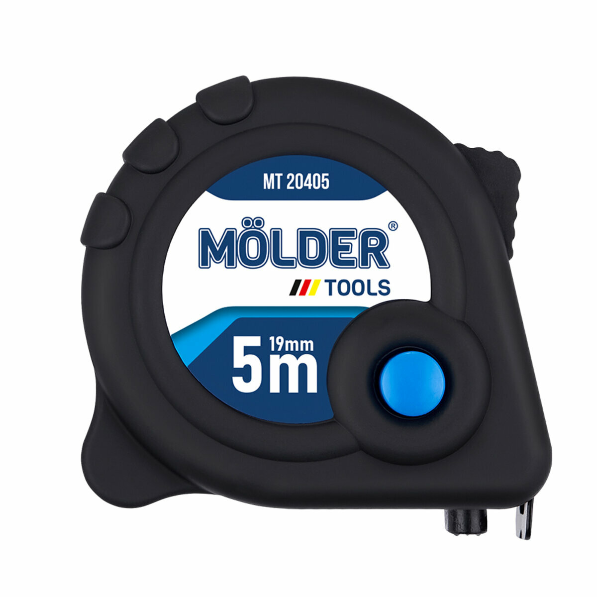 Рулетка Molder измерительная soft touch 5м, 19мм (MT20405) смотреть фото №1