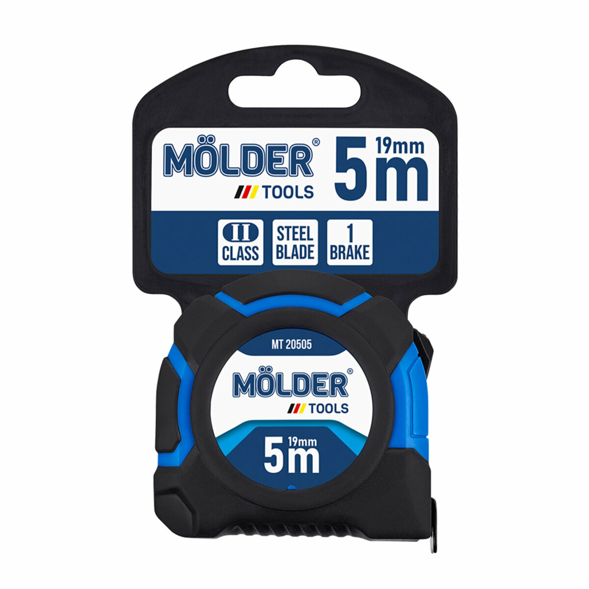 Рулетка Molder 5м, 19мм (MT20505) смотреть фото №7