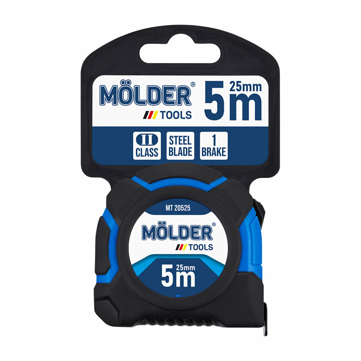 Рулетка Molder 5м, 25мм (MT20525) смотреть фото №7