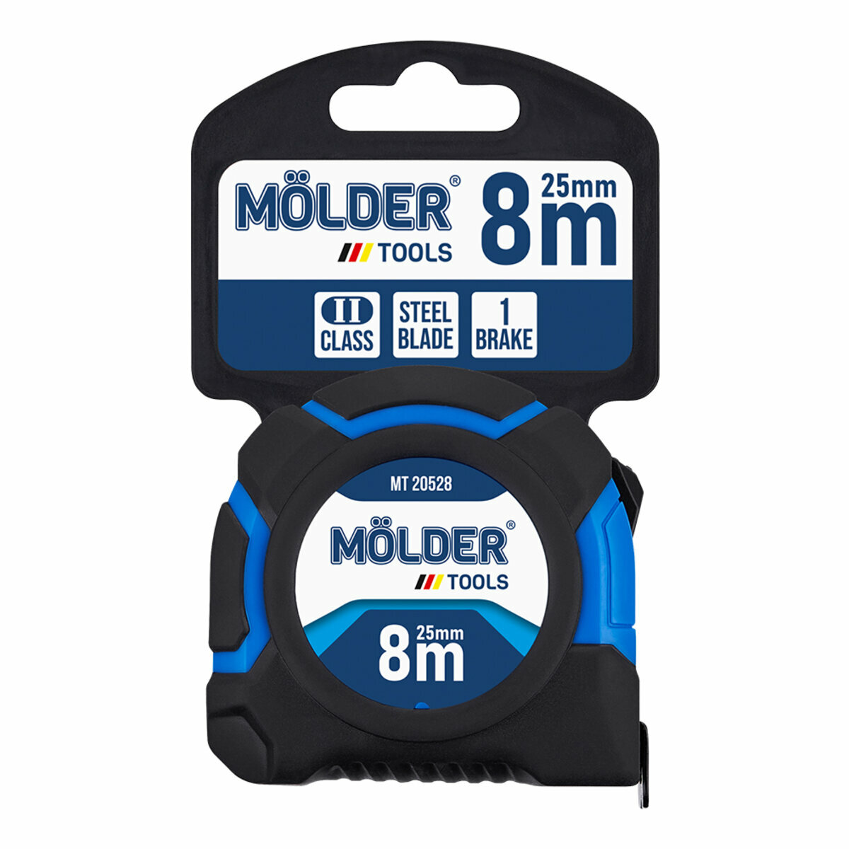 Рулетка Molder 8м, 25мм (MT20528) дивитися фото №4