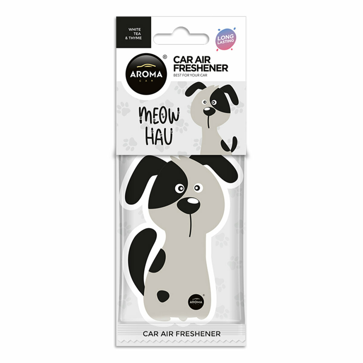 Ароматизатор Aroma Car Cellulose Meow Hau - White tea & Thyme (12281) смотреть фото №1