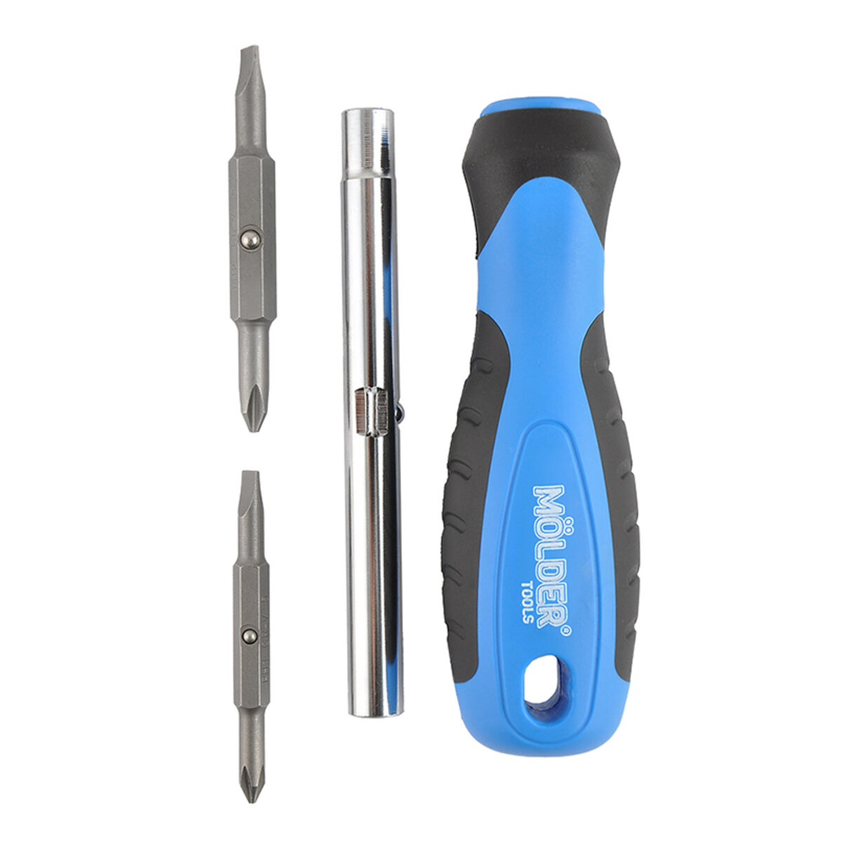 Викрутка Molder зі змінними насадками 6в1 MT32316 (MT32316) дивитися фото №1