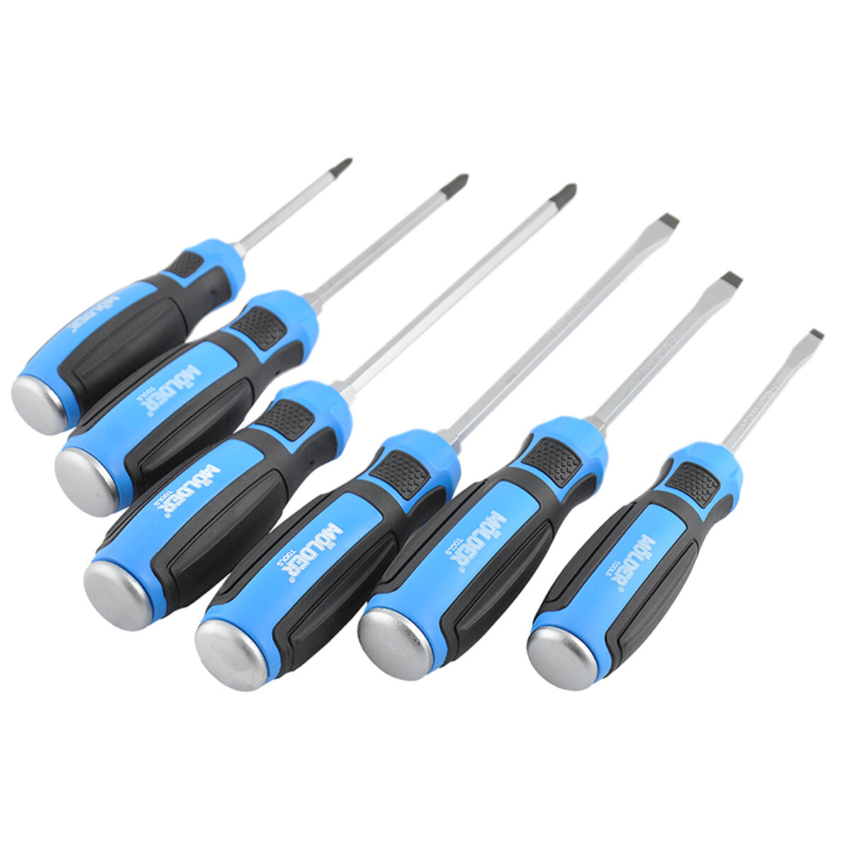 Набір викруток Molder ударні з шестигранною опорою 6шт MT33206 (MT33206) дивитися фото №5