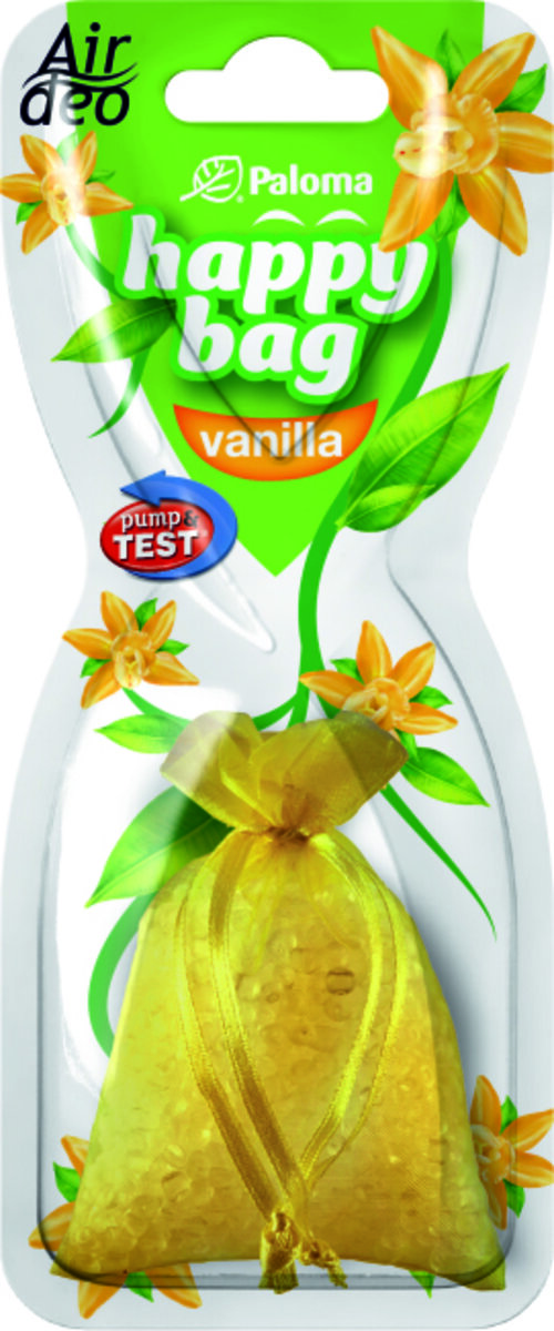 Автомобільний Ароматизатор Paloma Happy Bag Vanilla сухий (78024) | Аромат: Ваніль дивитися фото №1