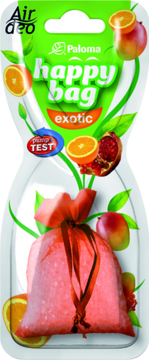 Автомобільний Ароматизатор Paloma Happy Bag Exotic сухий (78029) | Аромат: Фруктовий дивитися фото №1