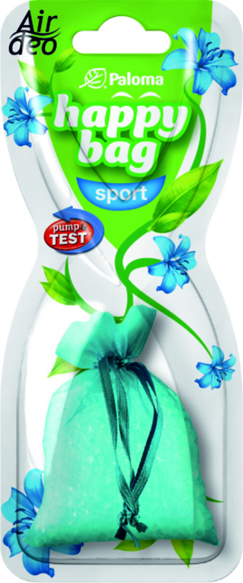 Автомобильный Ароматизатор Paloma Happy Bag Sport сухой (78025) | Аромат: Свіжість смотреть фото №1