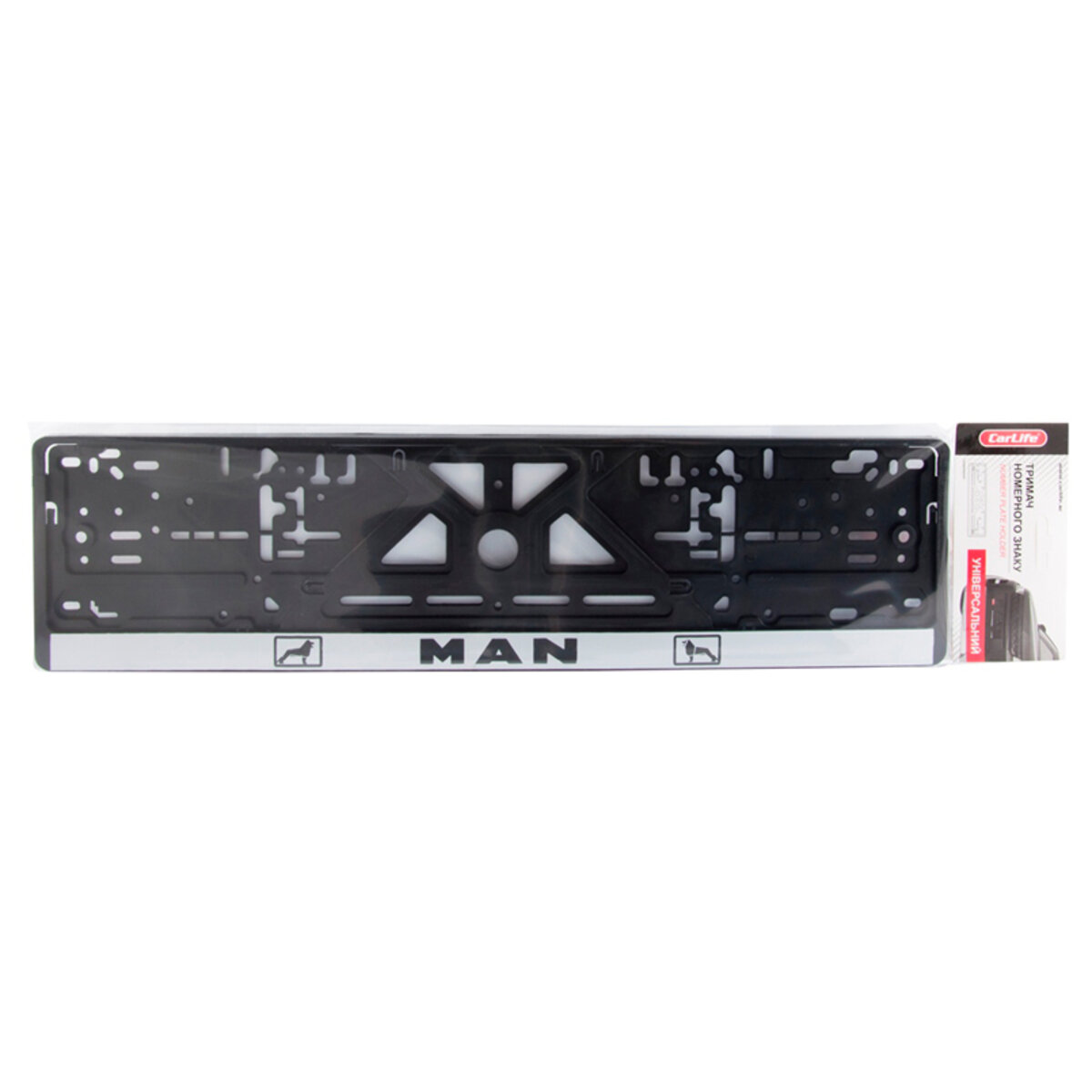 Рамка Сarlife під номер, MAN (NH66) дивитися фото №2
