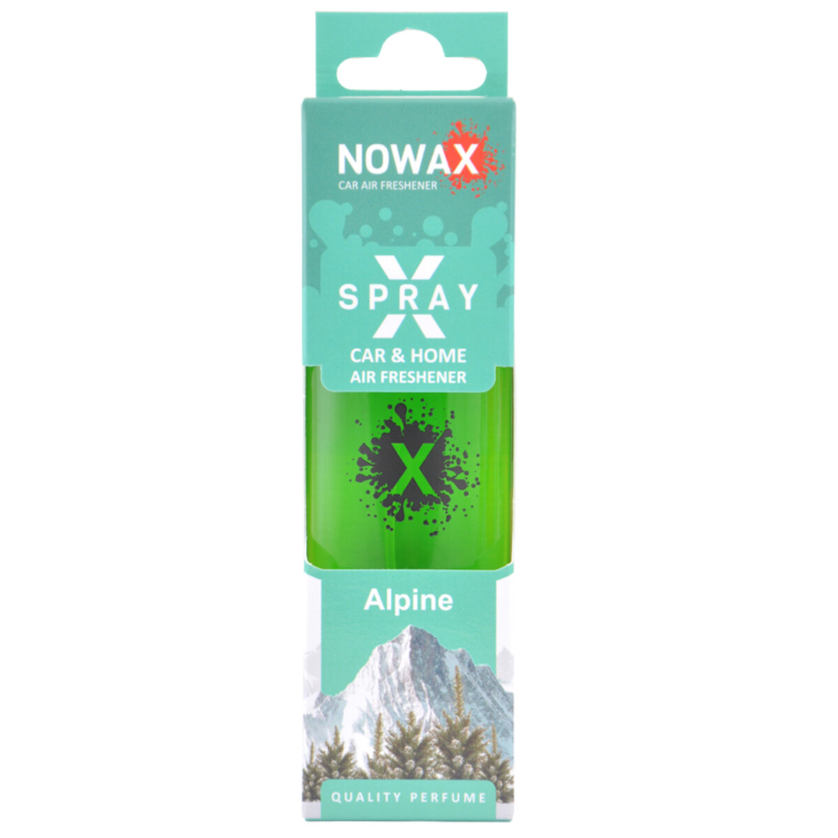 Ароматизатор Nowax X Spray Alpine в коробці (NX07597) дивитися фото №1