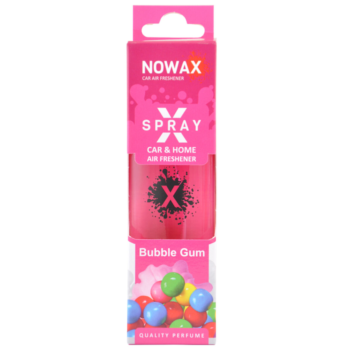 Ароматизатор Nowax X Spray Bubble Gum в коробці (NX07594) дивитися фото №1