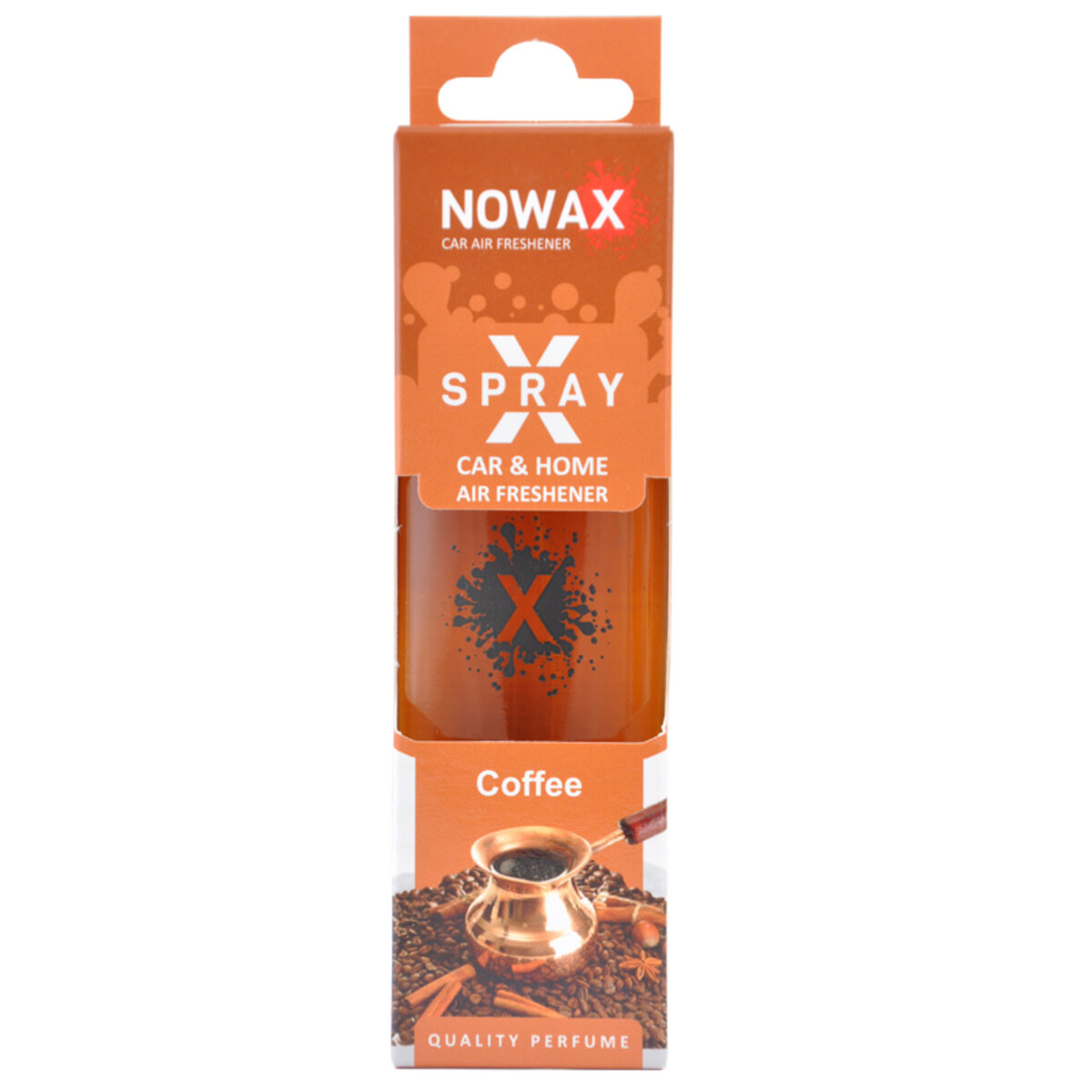 Ароматизатор Nowax X Spray Coffee в коробці (NX07596) дивитися фото №1