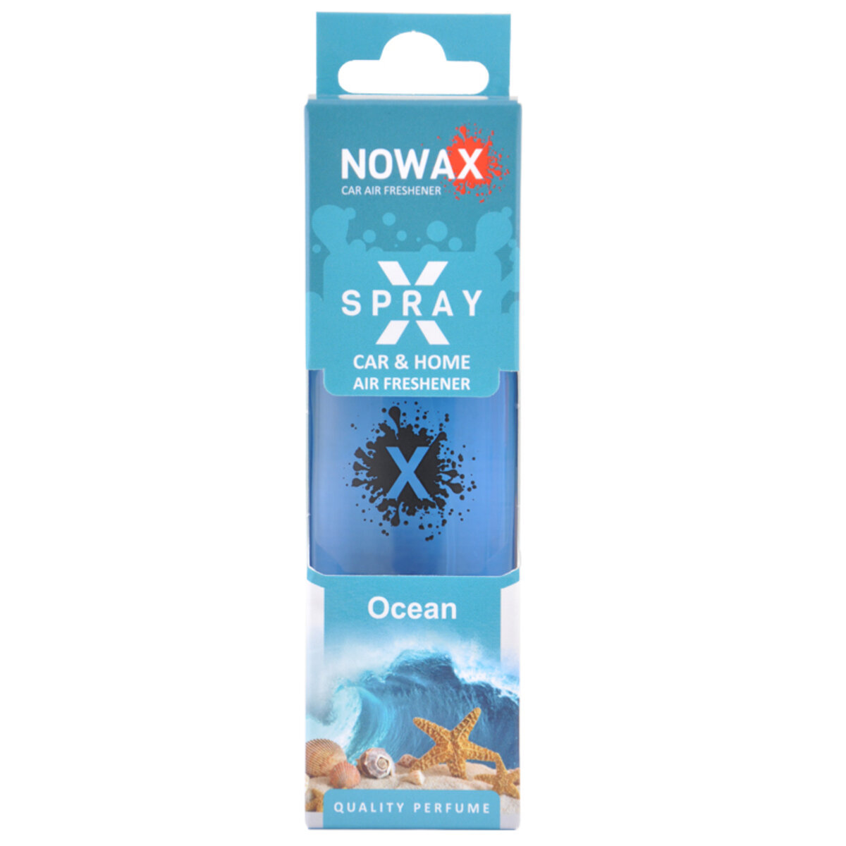 Ароматизатор Nowax X Spray Ocean в коробці (NX07599) дивитися фото №1