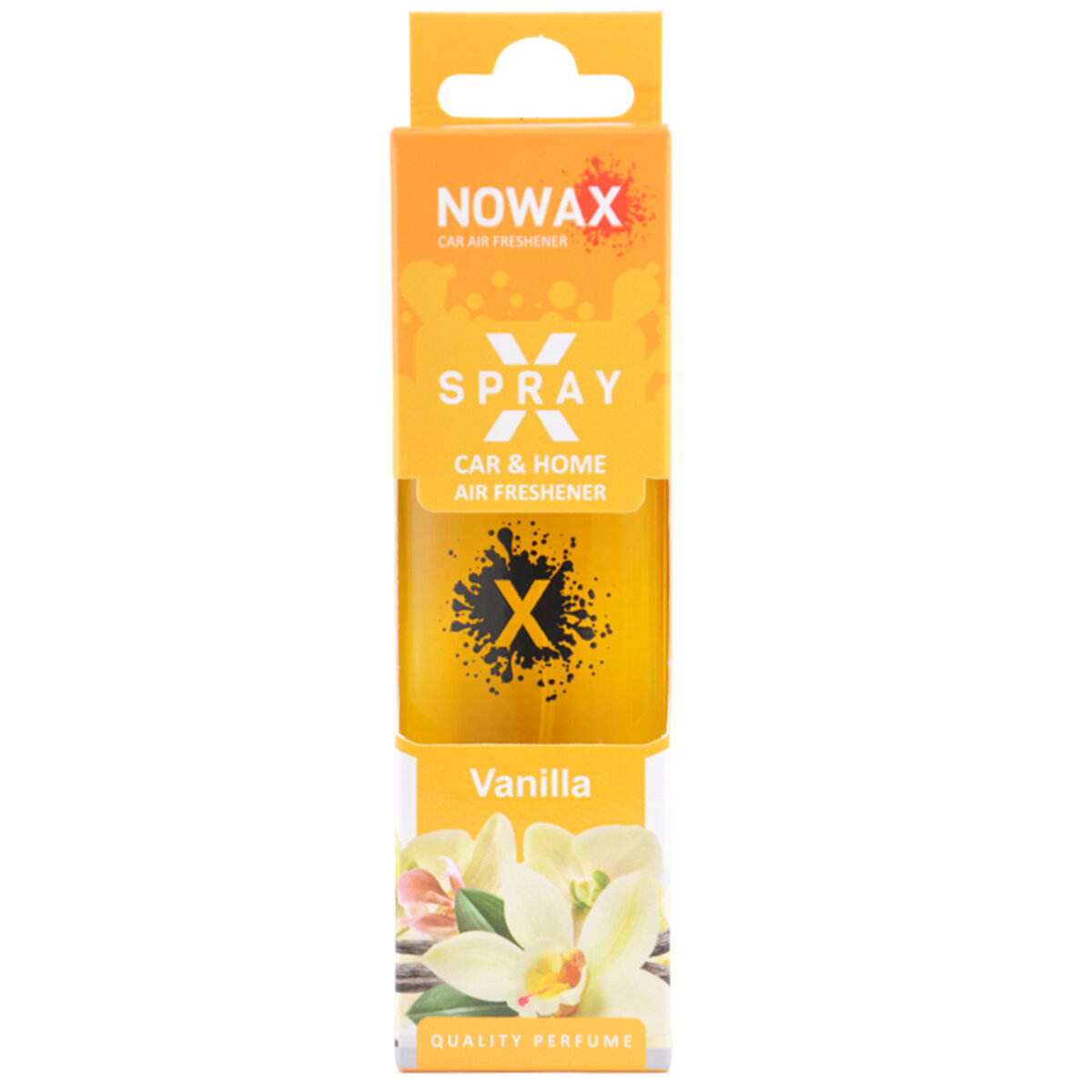Ароматизатор Nowax X Spray Vanilla в коробці (NX07591) дивитися фото №1
