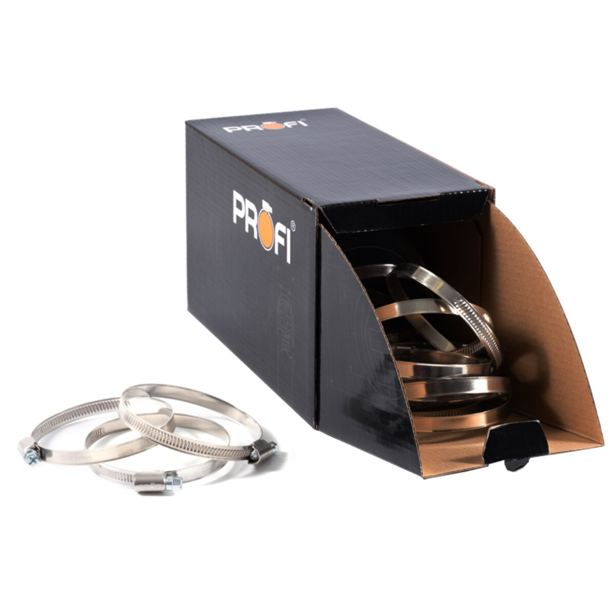 Хомути Profi 60-80/W2, 9мм, 25шт (060-80/W2) дивитися фото №2