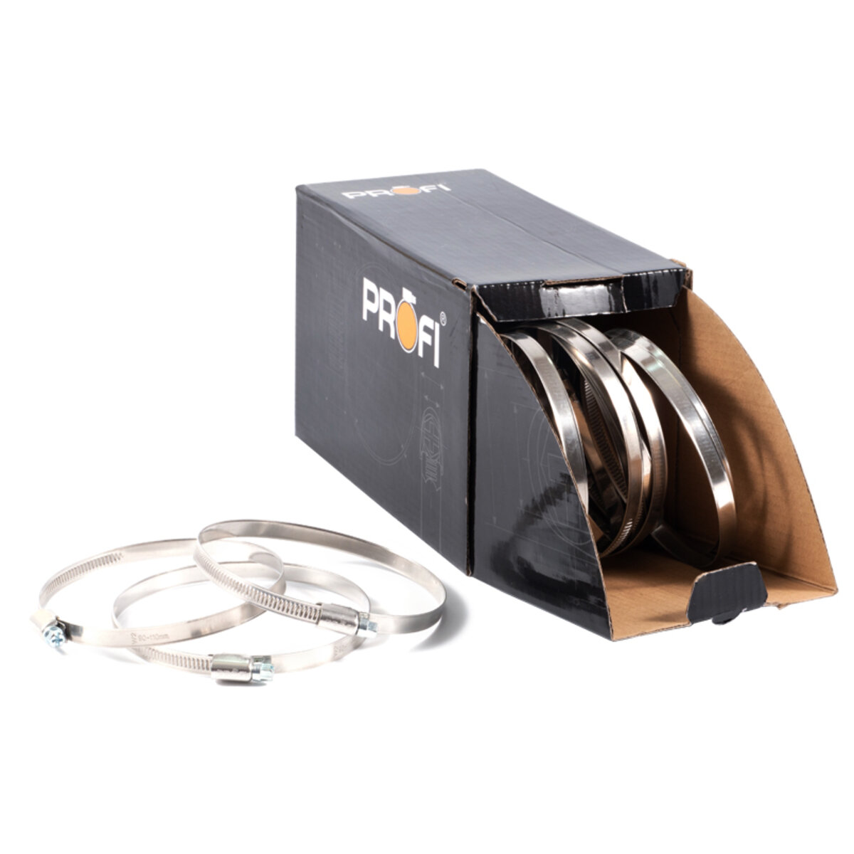 Хомути Profi 90-110/W2, 9мм, 25шт (090-110/W2) дивитися фото №2