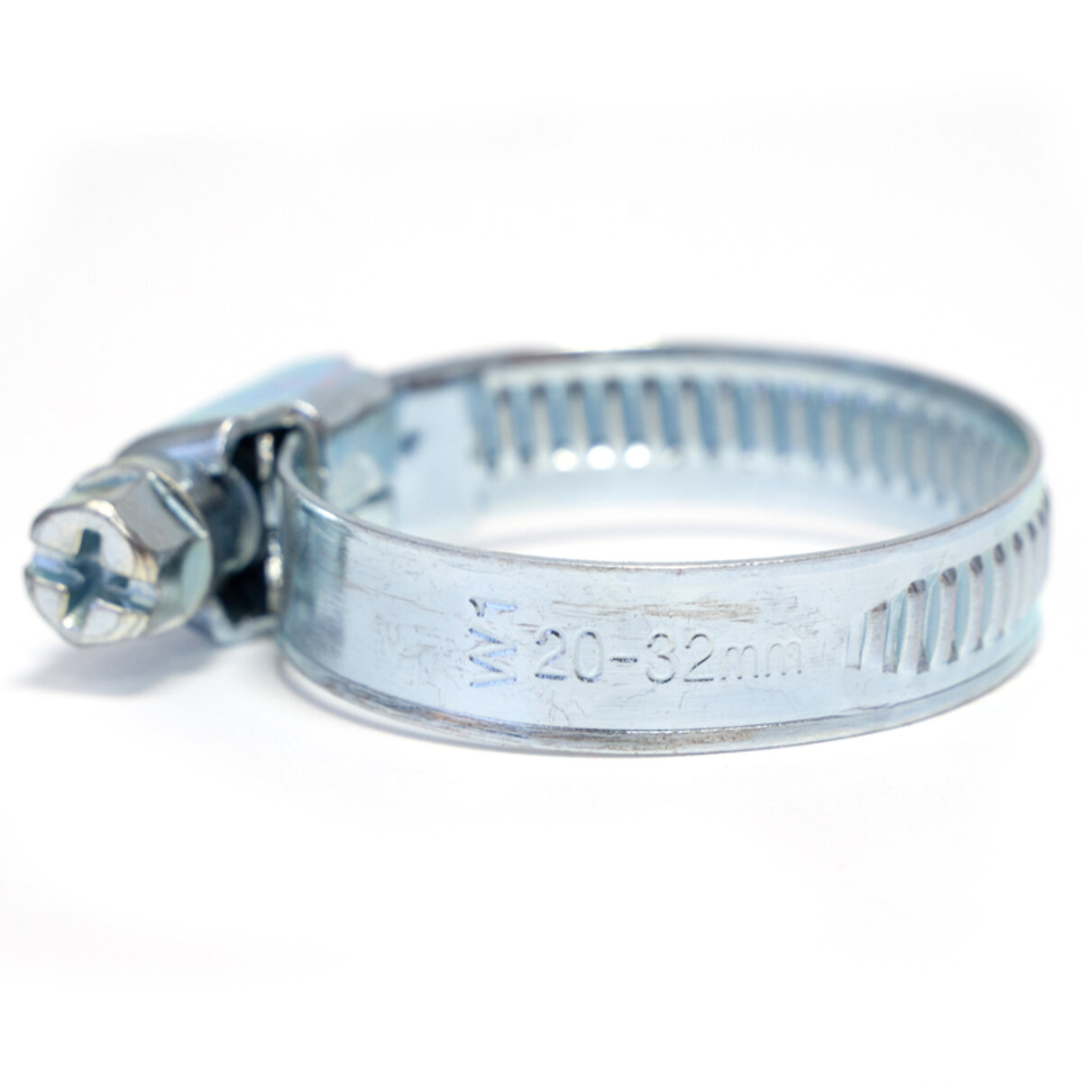 Хомути CarLife оцинковані 20-32/W1, 9х0,67мм, 100шт (HC020032) дивитися фото №3