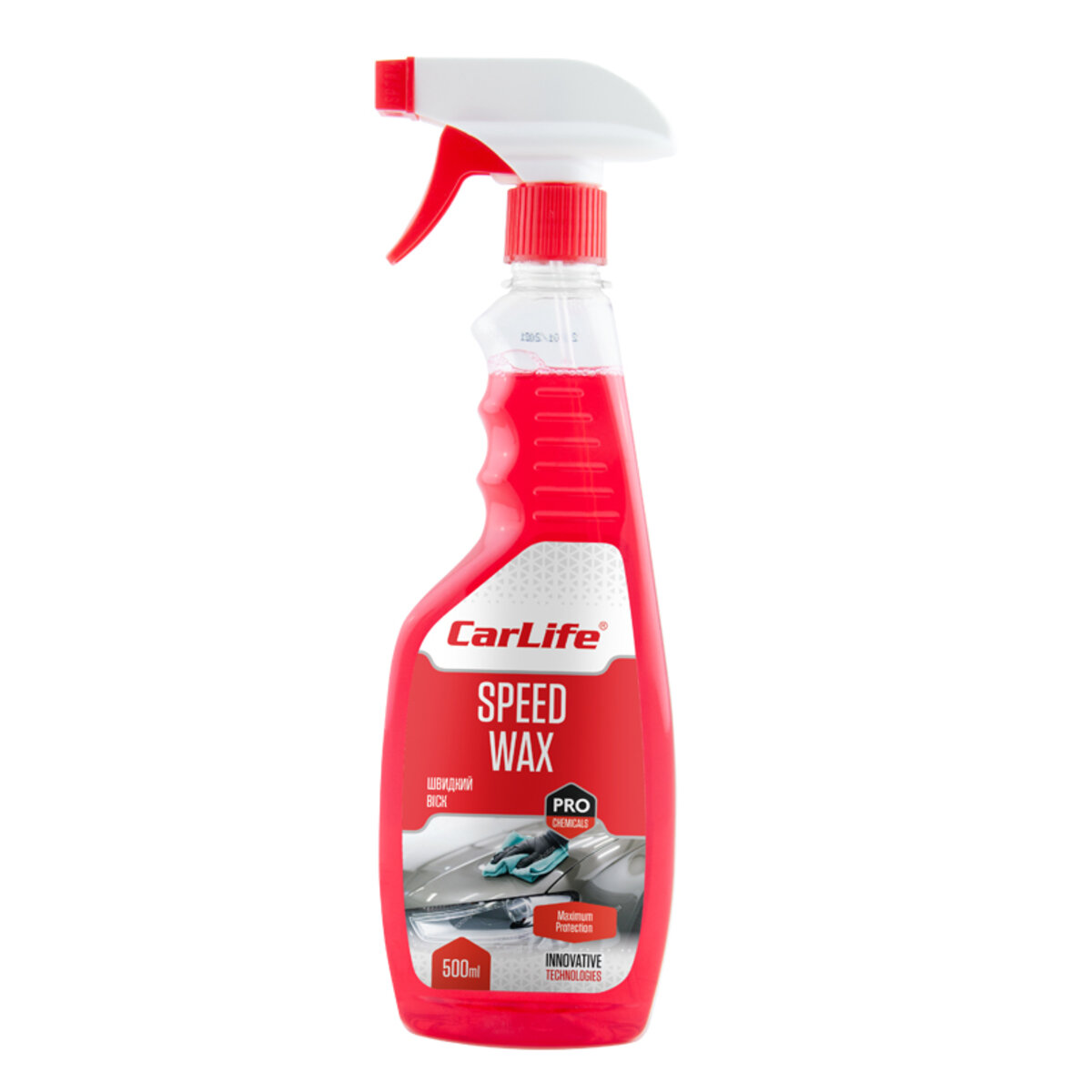 Швидкий віск CarLife Speed Wax, 500мл (CF537) дивитися фото №1