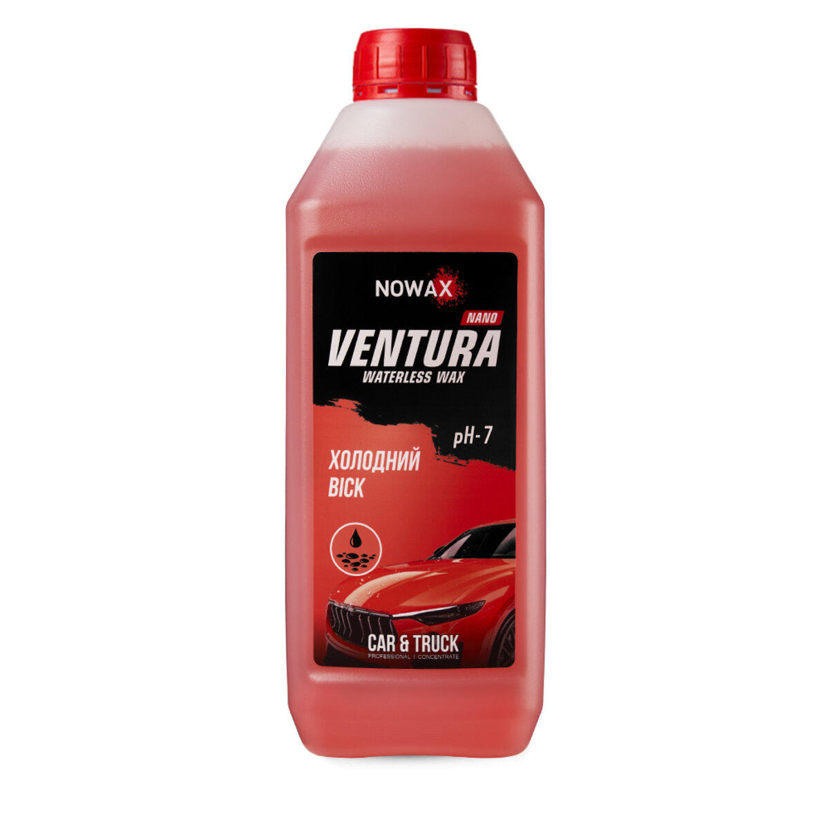 Воск холодный Nowax Ventura Nano Waterless Wax концентрат 1л (NX01136) смотреть фото №1
